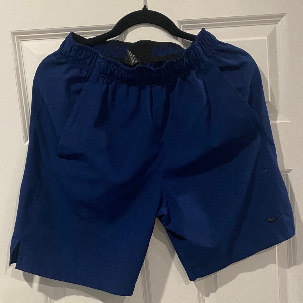 Nike Men's Deep Blue Athletic Shorts